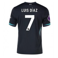 Camisa de time de futebol Liverpool Luis Diaz #7 Replicas 2º Equipamento 2024-25 Manga Curta